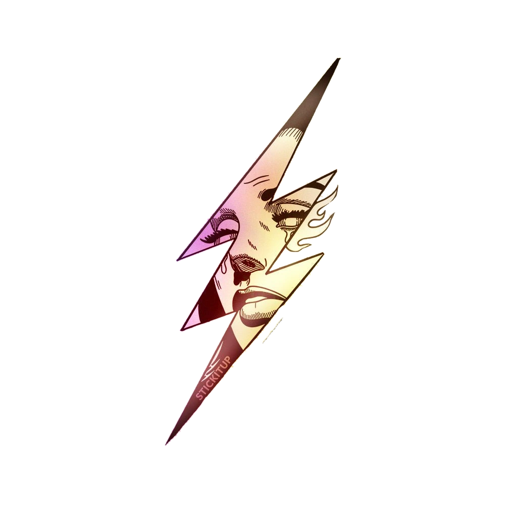 Firebolt Holographic Stickers